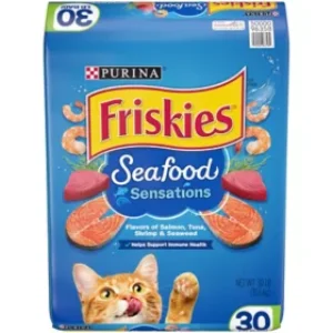 Purina Friskies Dry Cat Food, Seafood