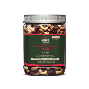 Unsalted Cashew Cranberry Almond Trail Mix