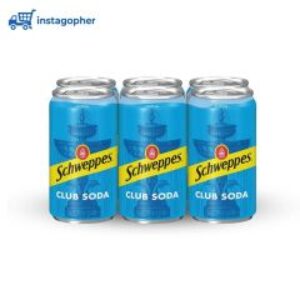 Schweppes Club Soda – 6pk