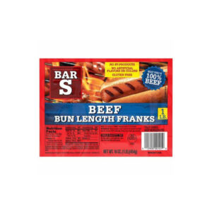 Beef Bun Length Hot Dogs