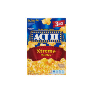 Act II Xtreme Butter Popcorn
