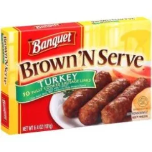 Brown N Serve Turkey Sausage Links 10 Count