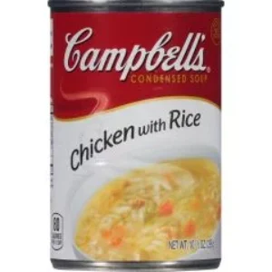 Campbell’s Condensed Chicken with Rice Soup