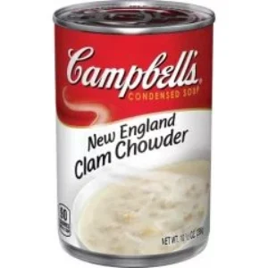 Campbell’s Condensed New England Clam Chowder Soup