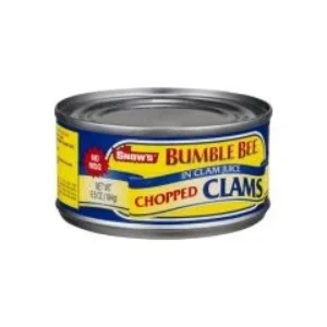 Bumble Bee Chopped Clams in Clam Juice