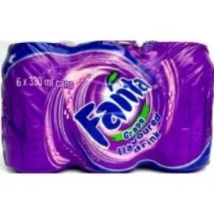 Fanta Grape Soda – 6 pk