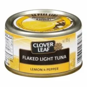 Clover Leaf Flaked Light Tuna – Lemon & Pepper