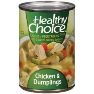 Healthy Choice Chicken & Dumplings Soup – Canned