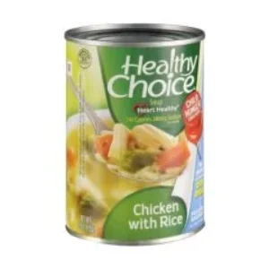 Healthy Choice Chicken with Rice Soup – Canned