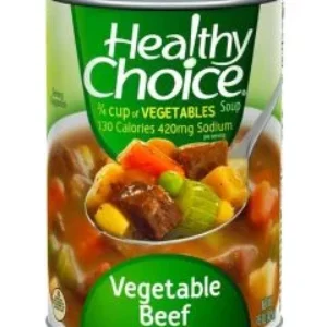 Healthy Choice Vegetable Beef Soup – Canned