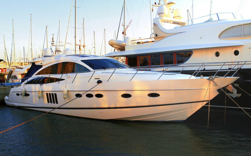 Luxury private motor yacht