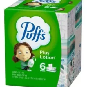 Puffs Plus Lotion 2 Ply 124ct