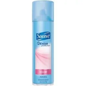 Suave Powder Aerosol Deodorant 6 Oz