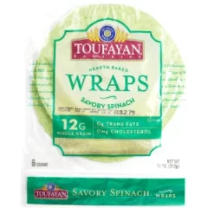 Toufayan Savory Spinach Wraps