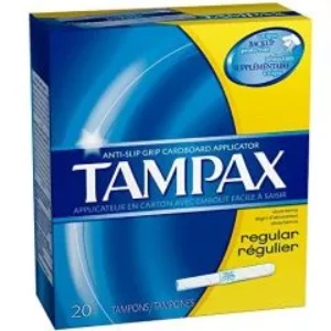 Tampax Regular Tampons 20 Ct
