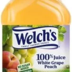 Welch’s White Grape Peach 100% Juice – No Sugar Added